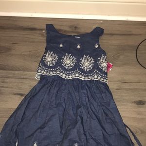 Beautiful dress with flowers